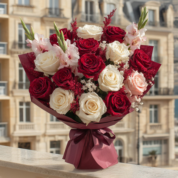 Whispers of Paris — Roses in a City of Romance